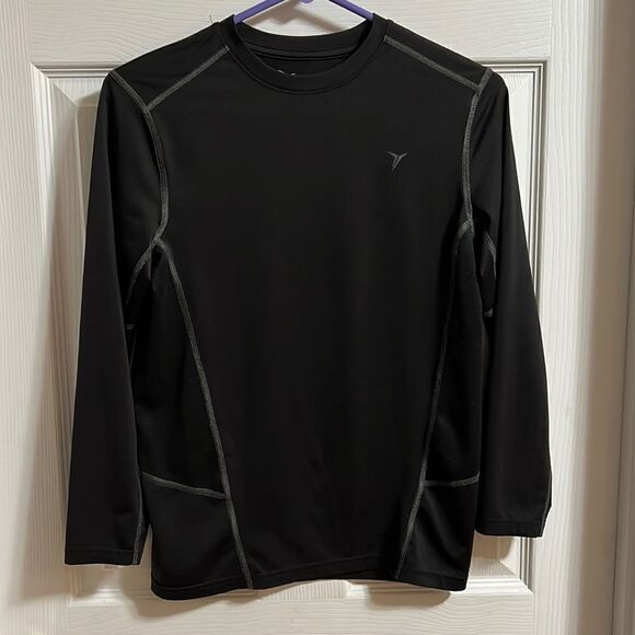 Old Navy boys size 10/12 black base layer shirt. - Picture 1 of 4